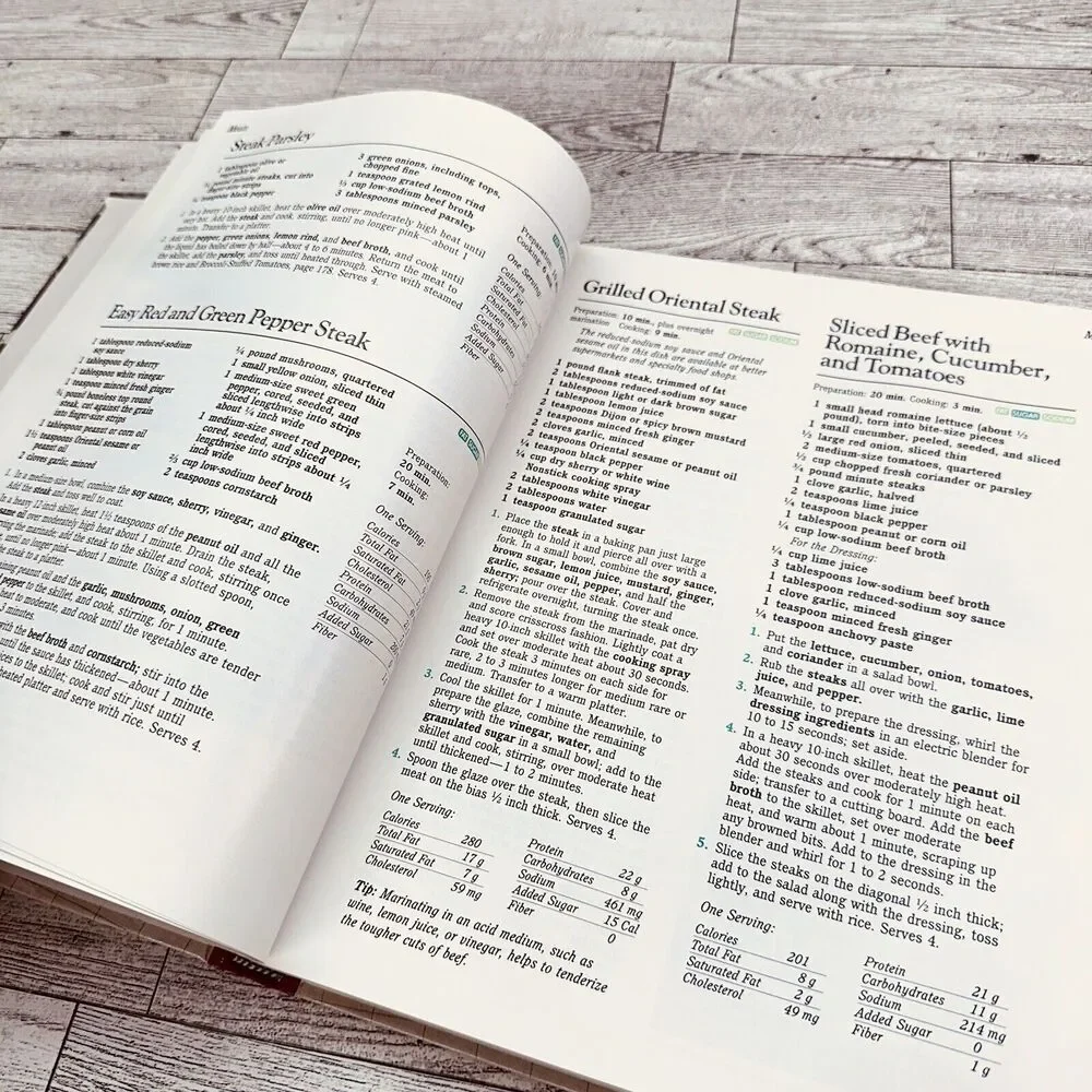 Great Recipes for Good Health by Reader's Digest Editors 1989 Hardcover Cookbook